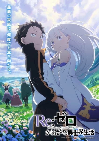 Постер аниме Re:Zero. Жизнь с нуля в альтернативном мире 3