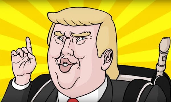 Постер аниме Эй, президент Трап!